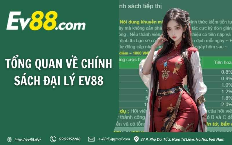 Chính Sách Đại Lý Ev88 10 Tổng quan về chính sách đại lý EV88