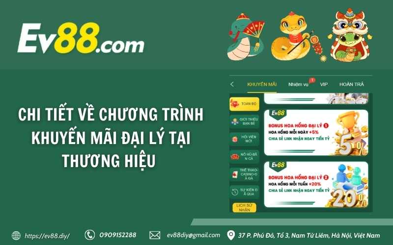 Khuyến Mãi Đại Lý 3 Chi tiết về chương trình khuyến mãi đại lý tại thương hiệu